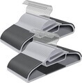 Set 50 umerase plastic, Songmics, deschidere U, antialunecare, max 5 kg, gri