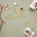 Set 20 umerase Songmics, metalice, cromate, rezistente la rugina, auriu
