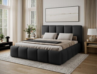 160x200 cm, Negru, Soft 11
