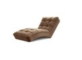 Sezlong living ELTAP, LOR-20NU, Loren, 170x85x85 cm, lemn/poliester, bej inchis