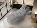 Sezlong living ELTAP, TAC-03NU, Taco, 170x85x95 cm, lemn/poliester, gri deschis