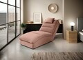 Sezlong living ELTAP, TAC-24NU, Taco, 170x85x95 cm, lemn/poliester, roz