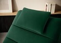 Sezlong living ELTAP, TAC-35NU, Taco, 170x85x95 cm, lemn/poliester, verde inchis