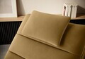 Sezlong living ELTAP, TAC-45NU, Taco, 170x85x95 cm, lemn/poliester, mustar