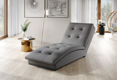 Sezlong living ELTAP, DOR-03NU, Doro, 170x85x95 cm, poliester, gri