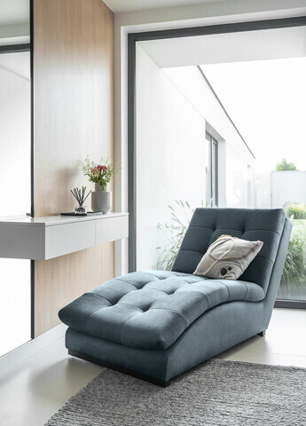 Sezlong living ELTAP, DOR-76MO, Doro, 170x85x95 cm, poliester, albastru inchis