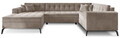 Coltar extensibil stanga 5 locuri ELTAP, MON-LT-18SO, Montez, 340x180x93 cm, lemn/poliester, bej