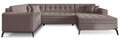 Coltar extensibil dreapta 5 locuri ELTAP, MON-RT-07SA, Montez, 340x180x93 cm, lemn/poliester, bej