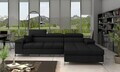 Coltar extensibil dreapta 4 locuri ELTAP, RIC-RT-07KRO, Ricardo, 281x205x88 cm, lemn/poliester, negru