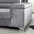 Coltar extensibil stanga 4 locuri ELTAP, Ric-03, Ricardo, 281x205x88 cm, lemn/poliester, bej inchis/bej deschis