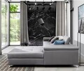 Coltar extensibil dreapta 4 locuri ELTAP, Ric-21, Ricardo, 281x205x88 cm, lemn/poliester, gri