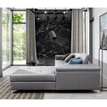Coltar extensibil dreapta 4 locuri ELTAP, Ric-59, Ricardo, 281x205x88 cm, lemn/poliester, albastru inchis/gri