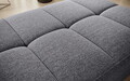 Taburet cu spatiu pentru depozitare ELTAP, GOM-05AS, Gomsi, 104x72x45 cm, lemn/poliester, gri inchis