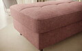 Taburet cu spatiu pentru depozitare ELTAP, GOM-24RAQ, Gomsi, 104x72x45 cm, lemn/poliester, somon