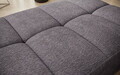 Taburet cu spatiu pentru depozitare ELTAP, GOM-05TOU, Gomsi, 104x72x45 cm, lemn/poliester, gri inchis