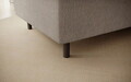 Taburet cu spatiu pentru depozitare ELTAP, GOM-18TOU, Gomsi, 104x72x45 cm, lemn/poliester, bej