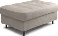 Taburet cu spatiu pentru depozitare ELTAP, GOM-18TOU, Gomsi, 104x72x45 cm, lemn/poliester, bej