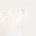 Lenjerie de pat King Size, Jakad, Homla, 200x220 cm, 3 piese, bumbac, tesatura Jacquard, bej