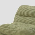 Scaun de birou rotativ Cordivo, Homla, 66x71x83 cm, metal/poliester/bumbac, verde olive