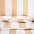 Lenjerie de pat King Size, Rayas, Homla, 200x220 cm, 3 piese, microfibra din poliester, alb/bej