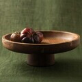 Platou servire Mooka, Homla, 30.5x11 cm, lemn, maro