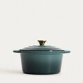 Oala Andreas, Homla, 24 cm, 4 L, fonta, verde