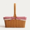 Cos de picnic Perlotte, Homla, 38x26x18 cm, plastic/in/poliester, natur