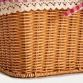 Cos de picnic Perlotte, Homla, 38x26x18 cm, plastic/in/poliester, natur