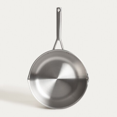 Tigaie Arden, Homla, 28x9 cm, inox/aluminiu, argintiu