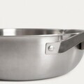 Tigaie Arden, Homla, 28x9 cm, inox/aluminiu, argintiu