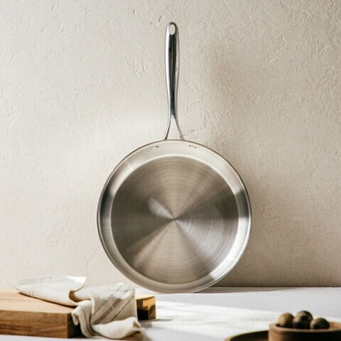 Tigaie Arden, Homla, 28x6 cm, inox/aluminiu, argintiu