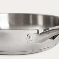 Tigaie Arden, Homla, 28x6 cm, inox/aluminiu, argintiu