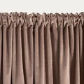 Set 2 draperii Zienna, Homla, 140x250 cm, poliester, capucino