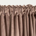 Set 2 draperii Zienna, Homla, 140x250 cm, poliester, capucino