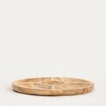 Platou servire Indica Mango, Homla, 35 cm, lemn, natur