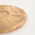 Platou servire Indica Mango, Homla, 35 cm, lemn, natur