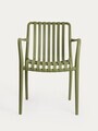 Scaun pentru gradina Valoro, Homla, 54.50x58.50x81 cm, plastic, verde