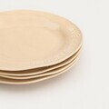 Set 4 farfurii desert Isernia, Homla, 20 cm, portelan, bej