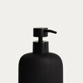 Set accesorii pentru baie 3 piese Linea Mat, Homla, ceramica, negru