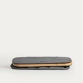 Cos de rufe Nellie, Homla, 43x17x60 cm, poliester/bambus, gri