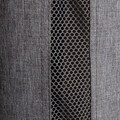 Cos de rufe Nellie, Homla, 43x17x60 cm, poliester/bambus, gri