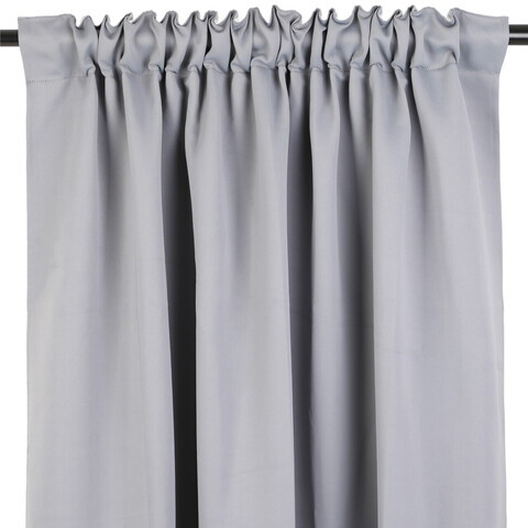 Draperie Hemsa, Homla, 140x250 cm, poliester, gri