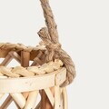Felinar Radiant, Homla, 17x50 cm, lemn, natur