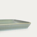 Platou servire sushi Okinawa, Homla, 41x22 cm, ceramica, verde