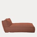 Sezlong Bagsy, Homla, 175x90x80 cm, olefina/poliester, caramiziu