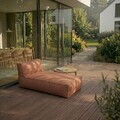 Sezlong Bagsy, Homla, 175x90x80 cm, olefina/poliester, caramiziu