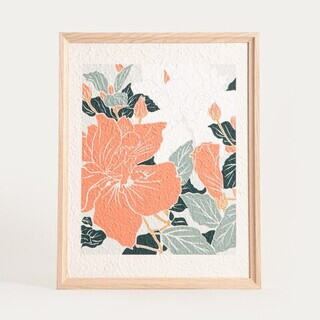 40x50x2 cm, Natur, Floare