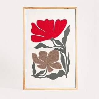 38x58x3 cm, Natur, Plante abstracte