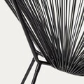 Set 2 scaune pentru terasa/gradina Acapulco Fiesta, Homla, 70x73x80 cm, metal/plastic, negru