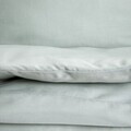 Lenjerie de pat dubla Avelia, Homla, 160x200 cm, 3 piese, bumbac/poliester/vascoza, verde fistic